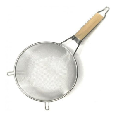 Сито с дер. ручкой д-22см