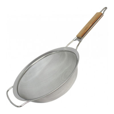 Сито с дер. ручкой д-24см
