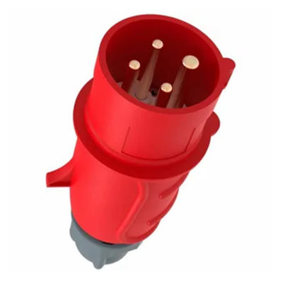 Вилка силовая HT-014 переносная 16A 380V 3P+E IP44 IEK (1/10)