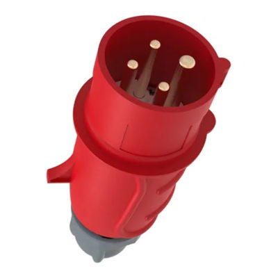 Вилка силовая HT-024 переносная 32A 380V 3P+E IP44 IEK (1/10)