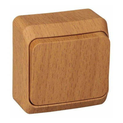 Выключатель 1ОП бук ОЛИМП UNIVersal (10/100)