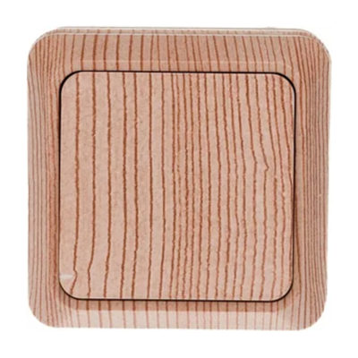 Выключатель 1ОП сосна ОЛИМП UNIVersal (10/200)