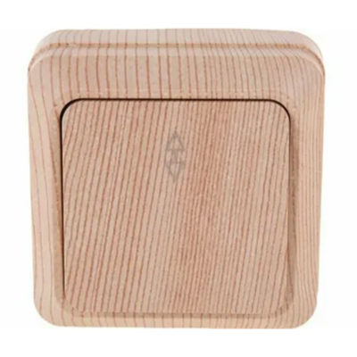 Выключатель 1ОП сосна проходной ОЛИМП UNIVersal (10/100)