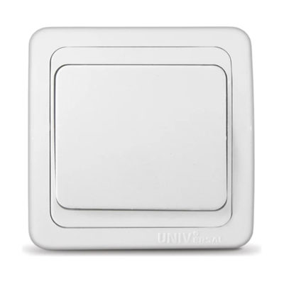 Выключатель 1СП белый ВАЛЕРИ UNIVersal (10/200)