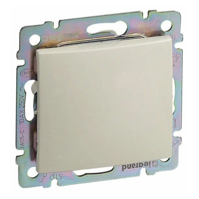 Выключатель 1СП слоновая кость проходной (механизм) Valena Legrand (10)