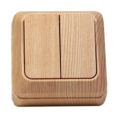 Выключатель 2ОП сосна ОЛИМП UNIVersal (10/200)