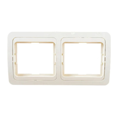 Рамка 2-я горизонтальная слоновая кость ВАЛЕРИ UNIVersal (10/200)