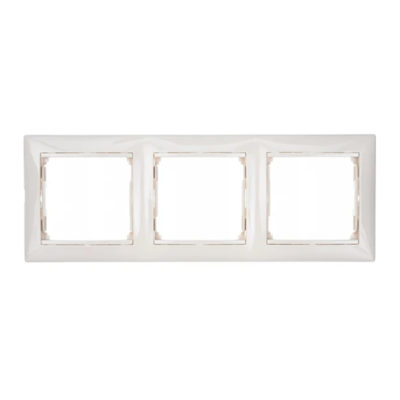 Рамка 3-х постовая слоновая кость Valena Legrand (40)