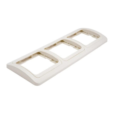 Рамка 3-я горизонтальная слоновая кость ВАЛЕРИ UNIVersal (10/100)