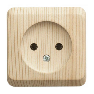 Розетка 1ОП б/з сосна Этюд Schneider Electric (25/200)
