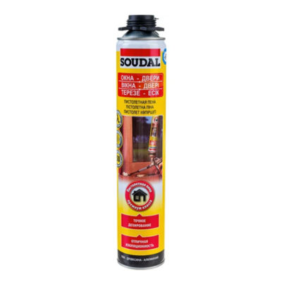 Пена проф. SOUDAL YELLOW 750мл