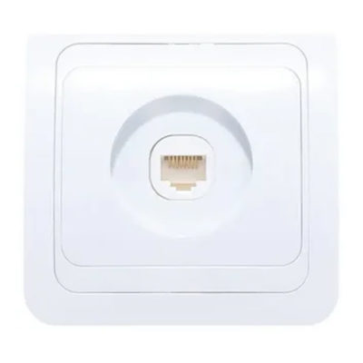 Розетка компьюторная белая ВАЛЕРИ UNIVersal (10/100)