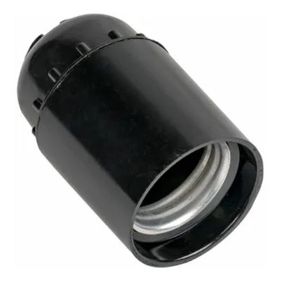 Патрон Е27 карболитовый подвесной черный Белая Церковь