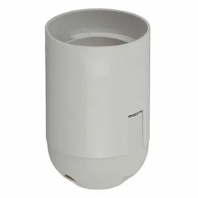 Патрон Е27 пластиковый подвесной белый (1/50)