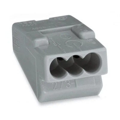 Зажим безвинтовой 273-503 с пастой (50 шт. в уп.) Wago