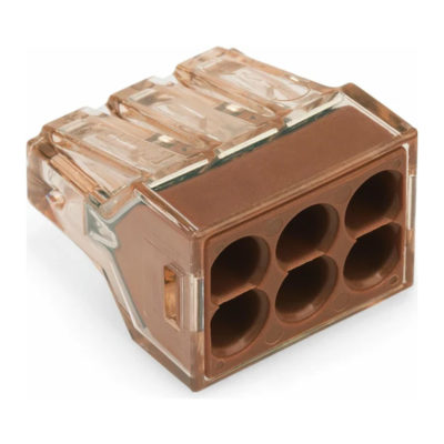 Зажим безвинтовой 773-606 (50 шт. в уп.) Wago