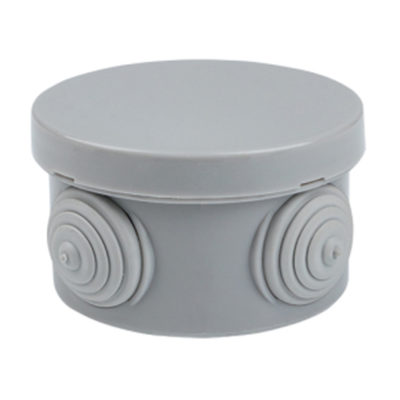 Коробка распаячная 040-038 пылевлагозащитная с эластичными меммбр. вводами 65/40.1.3. IP54 (1/180)