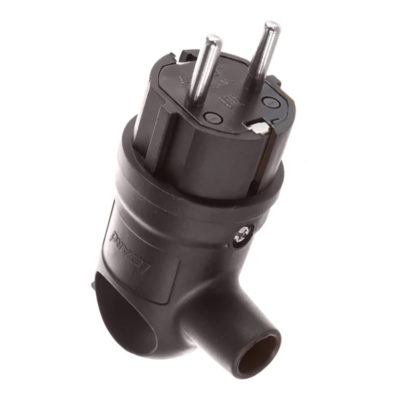 Вилка с/з с ручкой (каучук) Lezard (1/240)