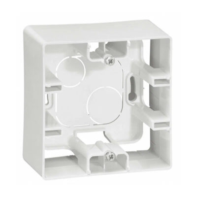 Коробка накладная белая Makel (1/40/160)