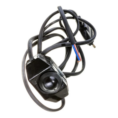 Шнур для бра с диммером (регулятор света) черный (50/300)