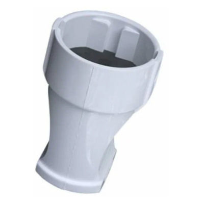 Штепсель 1 гн б/з бел. Makel (1/50/200)