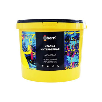 КРАСКА ИНТЕРЬЕРНАЯ ВЛАГОСТОЙКАЯ ОБЕРН 3КГ