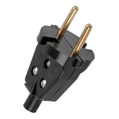 Вилка универсальная В6-002 черная с кембриком