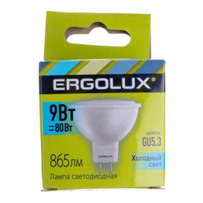 Ergolux LED-JCDR-5W-GU5.3-4K (Эл.лампа светодиодная JCDR 5Вт GU5.3 4500K 172-265В) NEW