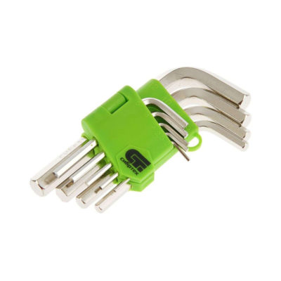 Набор ключей имбуксовых 2-12мм закаленные 9шт.