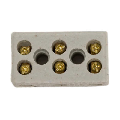 Колодка зажимная винтовая керамическая КЗВ NTB-HCR-3-24/WH 61710