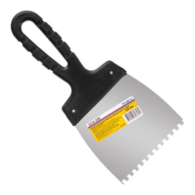 Шпатель фасадный зубчатый 100 мм