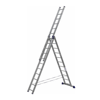 5311 ЛЕСТНИЦА-СТРЕМЯНКА 3 СЕКЦ. ПО 11 СТУП. "АЛЮМЕТ"