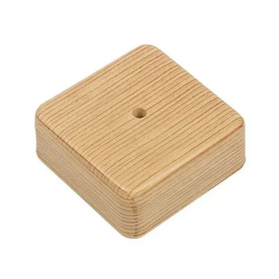 Распаячная коробка о/у 80*80*20 мм (сосна)