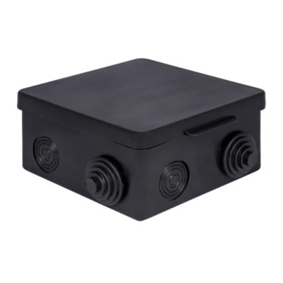 Коробка распаячная КМР-030-014 с крышкой 100*100*50 IP54 черная