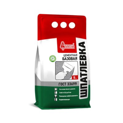 Шпаклевка Фасадная цементная Старатели 5кг