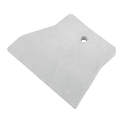 ШПАТЕЛЬ РЕЗИНОВЫЙ БЕЛЫЙ  40 ММ