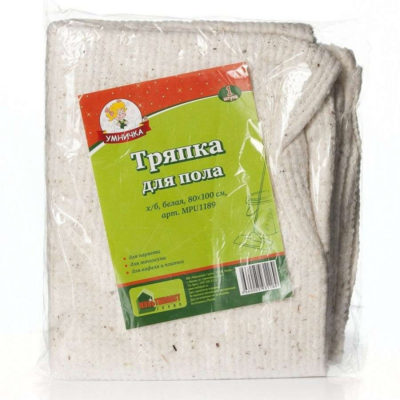 Салфетка д/пола х/б 100*80 Умничка