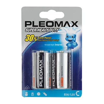 Батарейка R14 PLEOMAX
