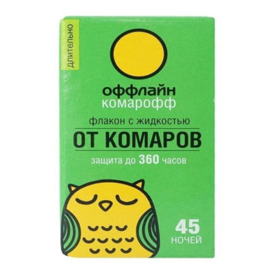 Средство от комаров "Комарофф народный" запасн.флакон 45ночей