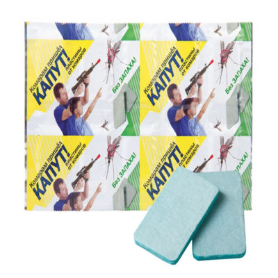 КАПУТ пластины от комаров