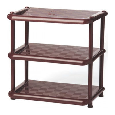 Этажерка 3-х секц. "Универсал" коричневая