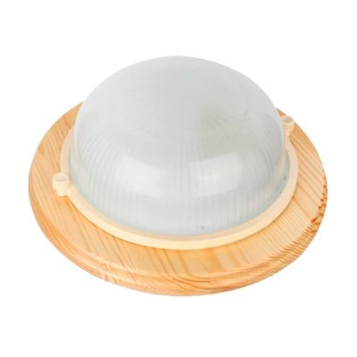 1302D Светильник КРУГ 60Вт Camelion клен