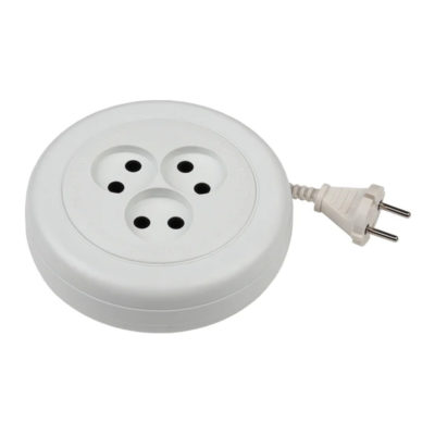 Удлинитель сетевой "РУЛЕТКА" 3 розетки 3 м б/з