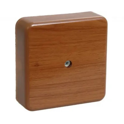 Распаячная коробка ОП 100*100*29 ( темный орех)