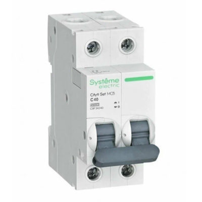 Автомат 2п С 40А City9 Set  SE 4.5kA