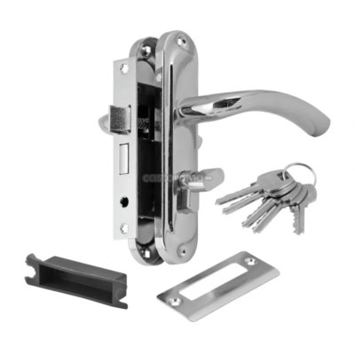 Замок врезной Avers 0827/60-Ni никель