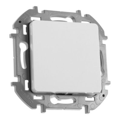 Механизм выключателя 1кл. INSPIRIA 10A белый