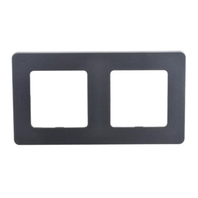 Рамка 2-м INSPIRIA антрацит