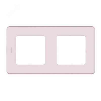 Рамка 2-м INSPIRIA розовый