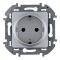 Механизм розетки 1СП INSPIRIA 16A алюминий